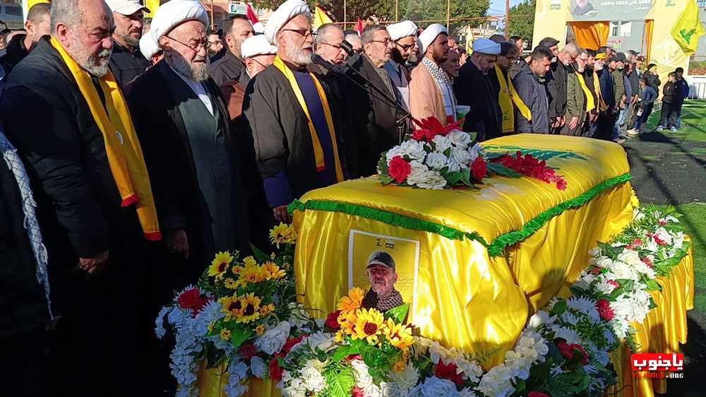 طيردبا : تشييع القائد الجهادي الكبير الحاج علي بحسون 